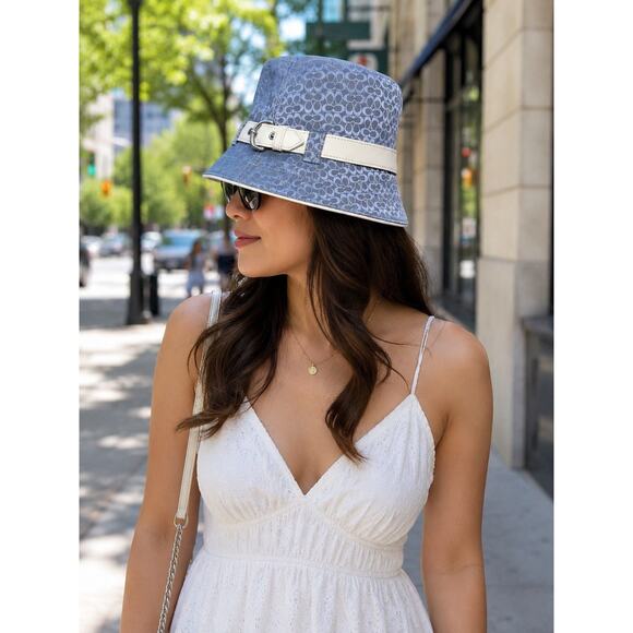 Vintage Coach 2793 Soho Mini Signature Hat Size P/S